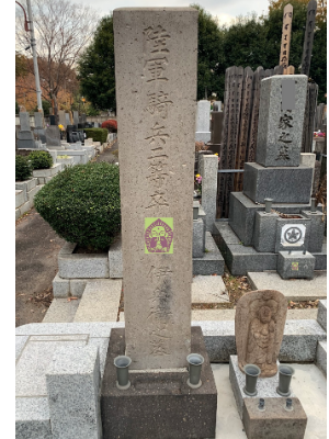 お墓（コケ）施工後