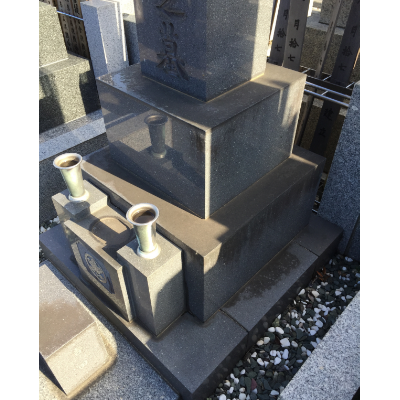 お墓(山崎)施工前
