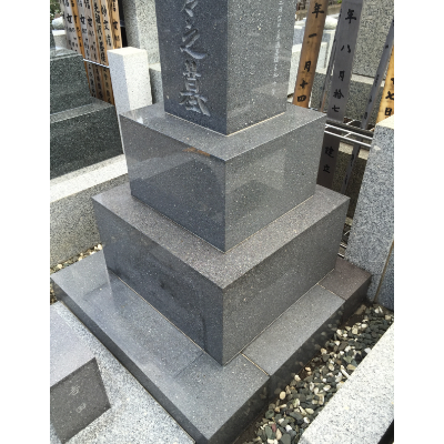 お墓（山崎）洗浄後