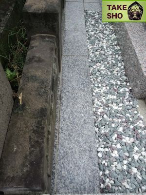 お墓(補修)施工後